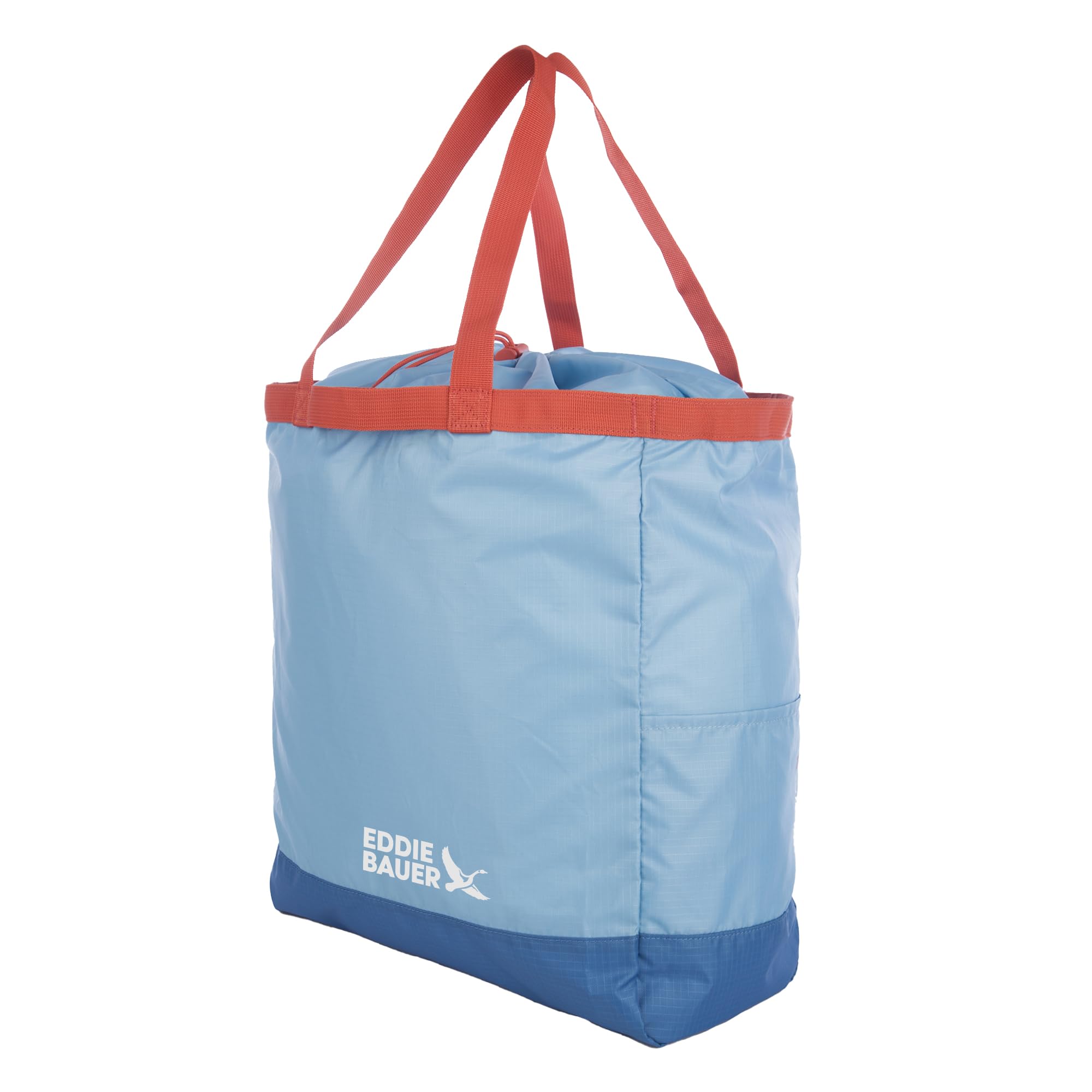 Eddie Bauer Stowaway Packable Tote Bag | Lightweight | Compact | Cinch Closure | Ripstop Nylon | 25l Capacity