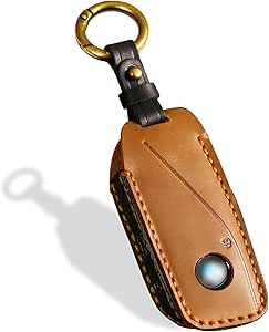 OLLEN Coque De Clé Avec Anneau, Convient Pour BMW 2023 2024 2025
