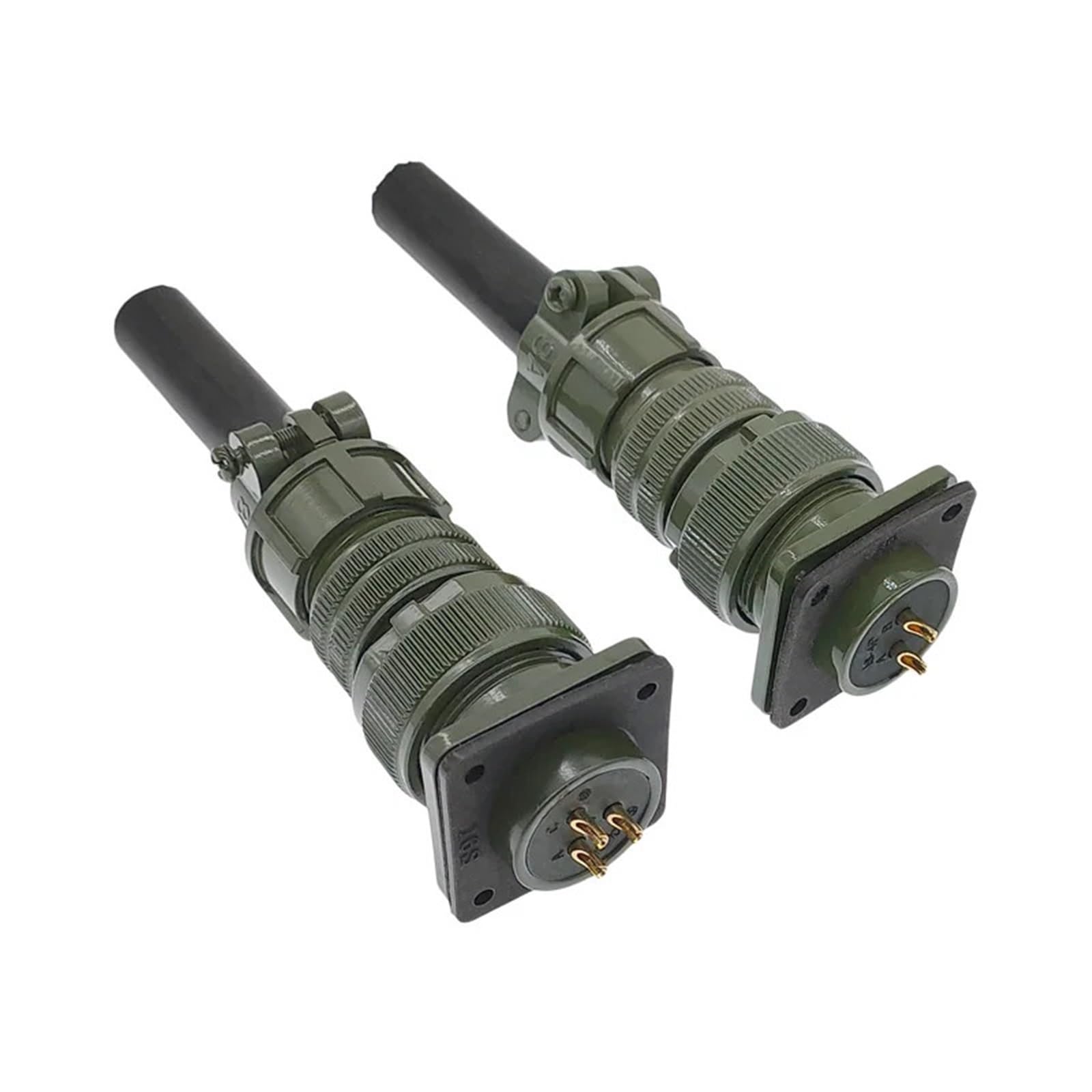 Connecteur militaire MIL-C-5015 MS3106A prise cylindrique 16-4S male pour signal electrique