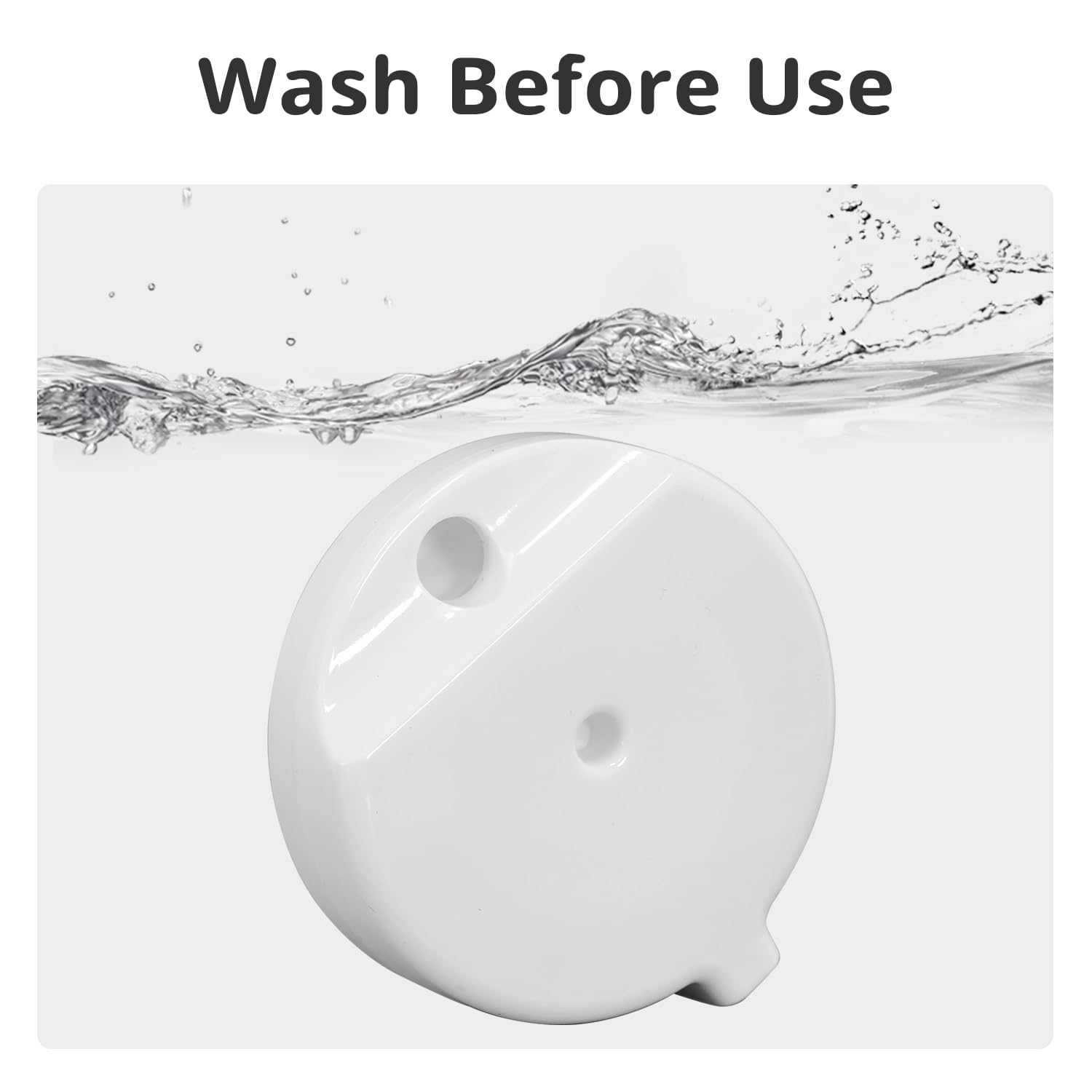 8 filtros de fuente de agua de gravedad para mascotas, filtros de repuesto automáticos para dispensador de agua para perros de 3.6L/4.6L/6L/8L (8 filtros con 1 cepillo)