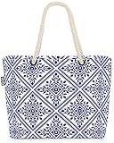 In Deutschland handwerklich genäht mit stabil sitzenden, sehr belastbaren und rostfreien Messing-Ösen. Henkel aus weicher und breiter Kordel.