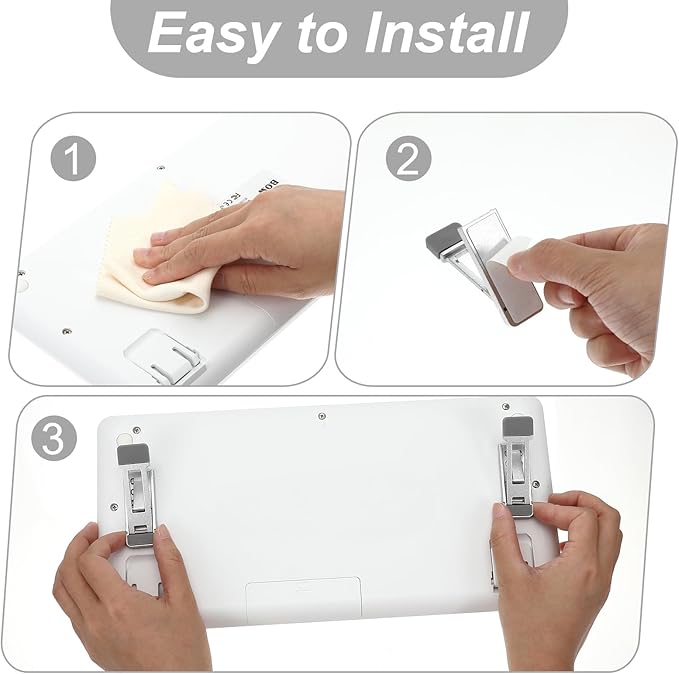 Soporte Plegable para Teclado de 2 Piezas, Ajustable, Antideslizante miniatura 4