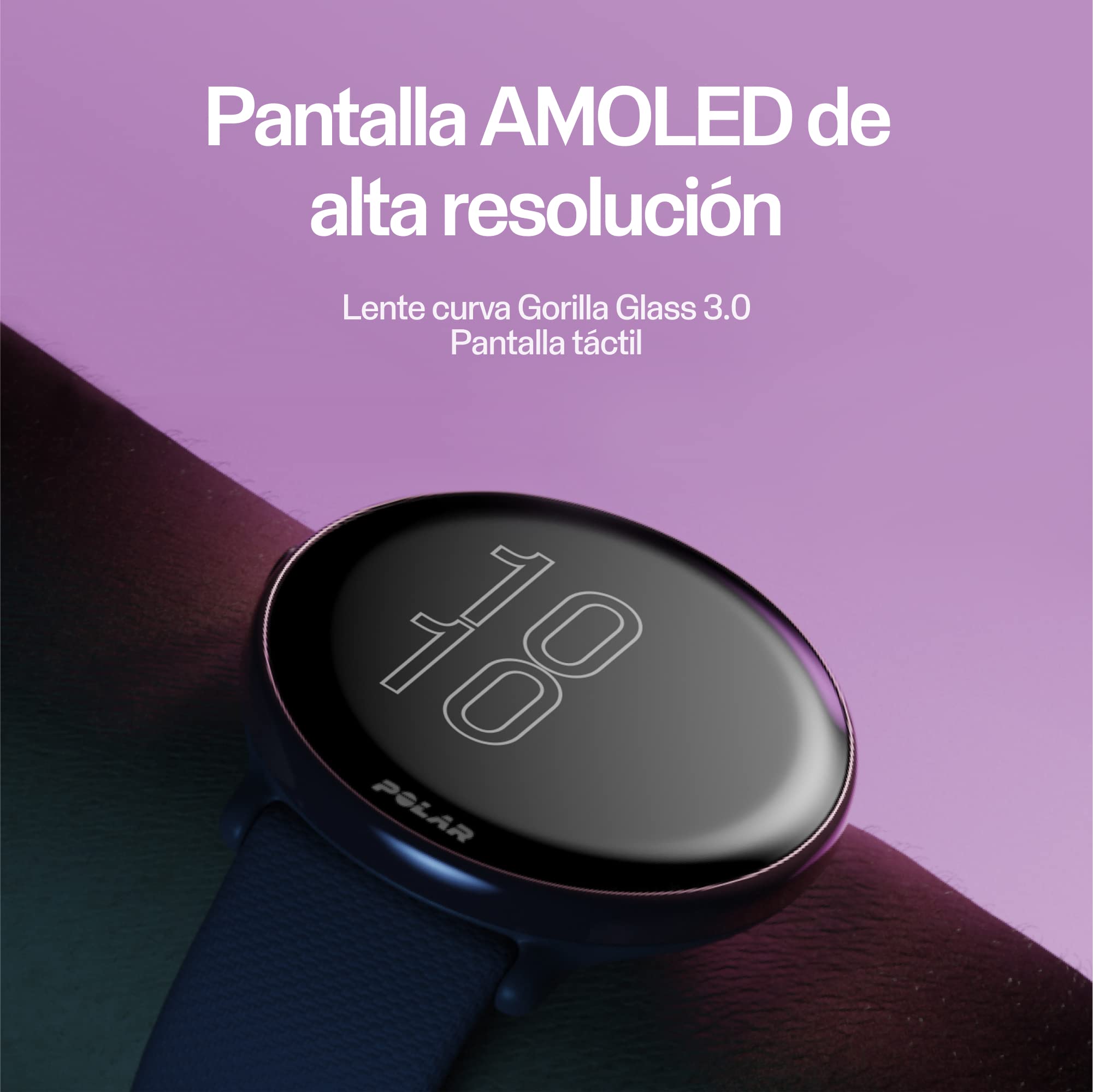 Polar Ignite 3 Reloj inteligente GPS AMOLED Frecuencia cardíaca Análisis del sueño