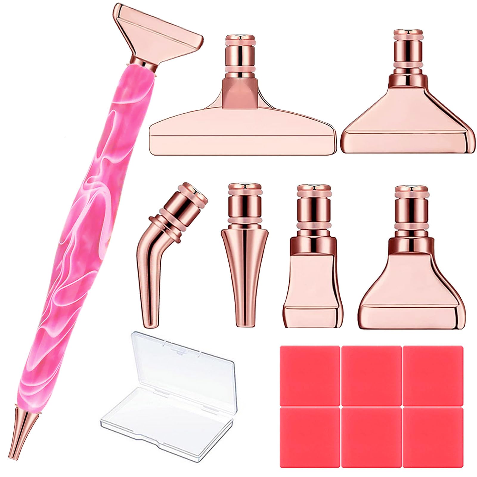 Diamond Painting Pens, “Classic Wax Stylus” Diamond Art Pen, Gem Painting Tools Accessories,pink