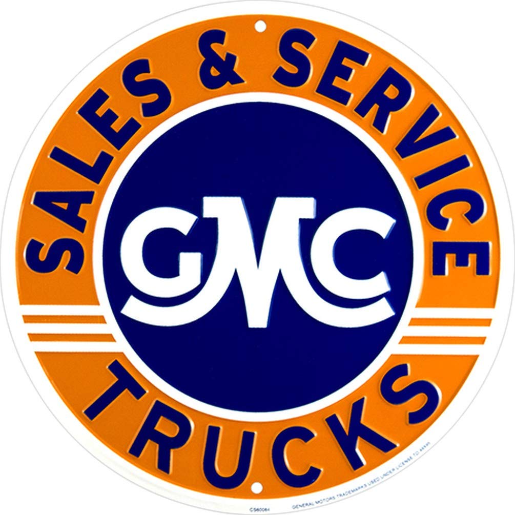 Hangtime GMC Truck Sales & Service 24 inch garage sign