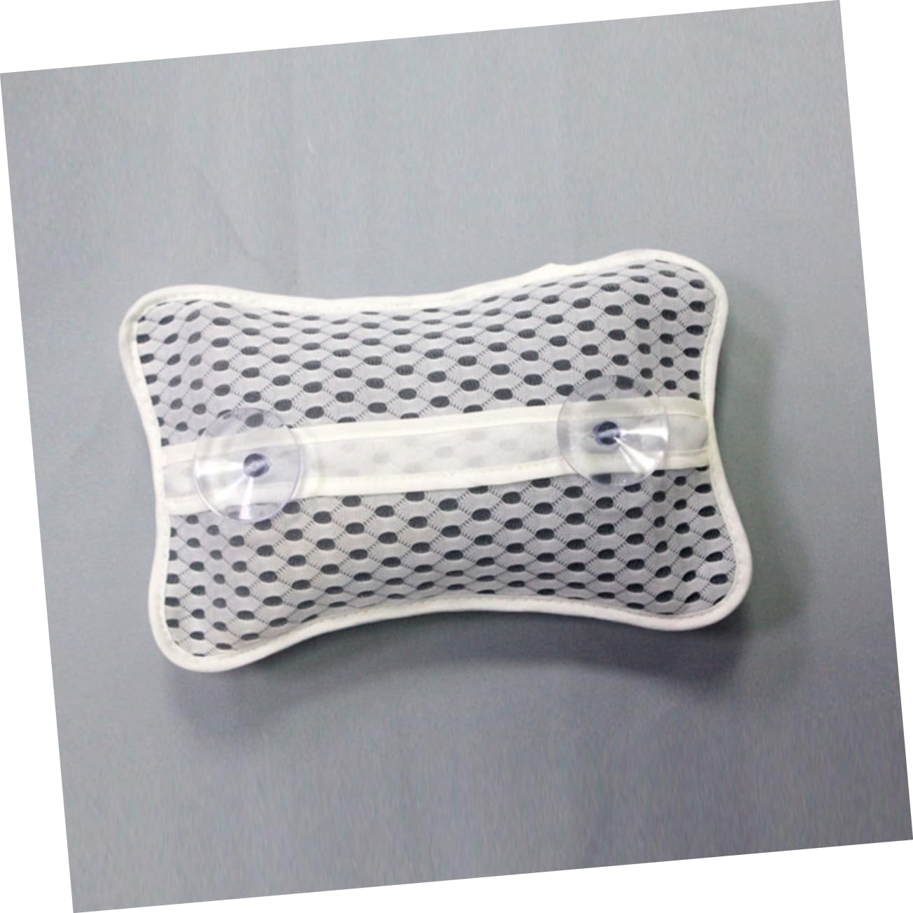 2 Pezzi Cuscino Bagno Poliestere con Ventose Antiscivolo per e Accessori per Spa e Adatto Tutti Tipi Vasche