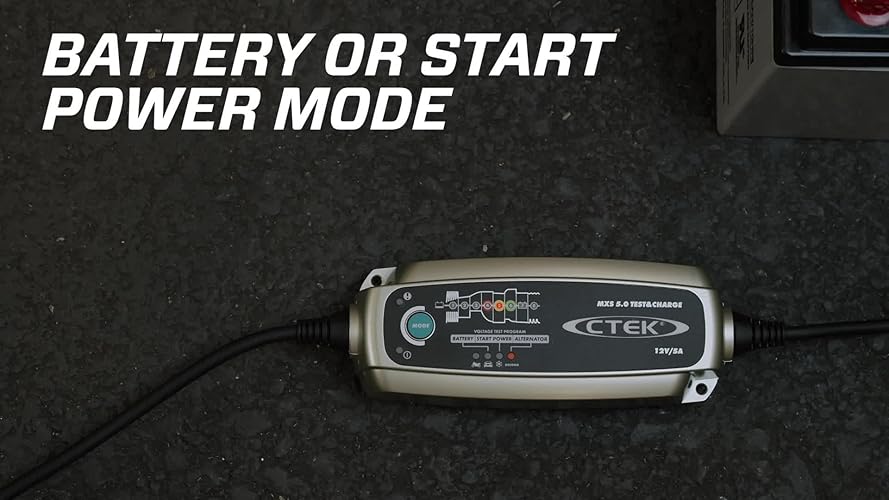 Bild 6 - CTEK MXS 5.0 Test & Charge, Batterieladegerät 12V, Batteriepfleger, Ladegerät Auto Und LKW Ladegerät, Testet Batterie Und Lichtmaschine, Entsulfatierungsprogramm Und Rekonditionierungsmodus