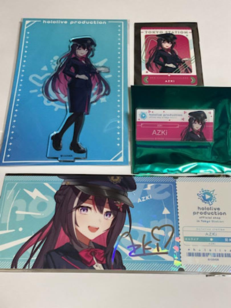 東京駅コラボ限定グッズ vol.4 4種セット Azki ホロライブ東京駅 AZKi