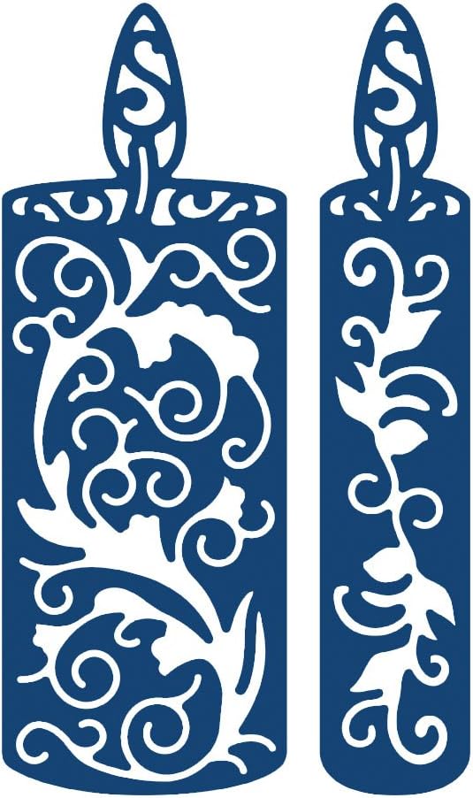 Tattered Lace Dies By Stephanie Weightman ~ Candle, TTLD213