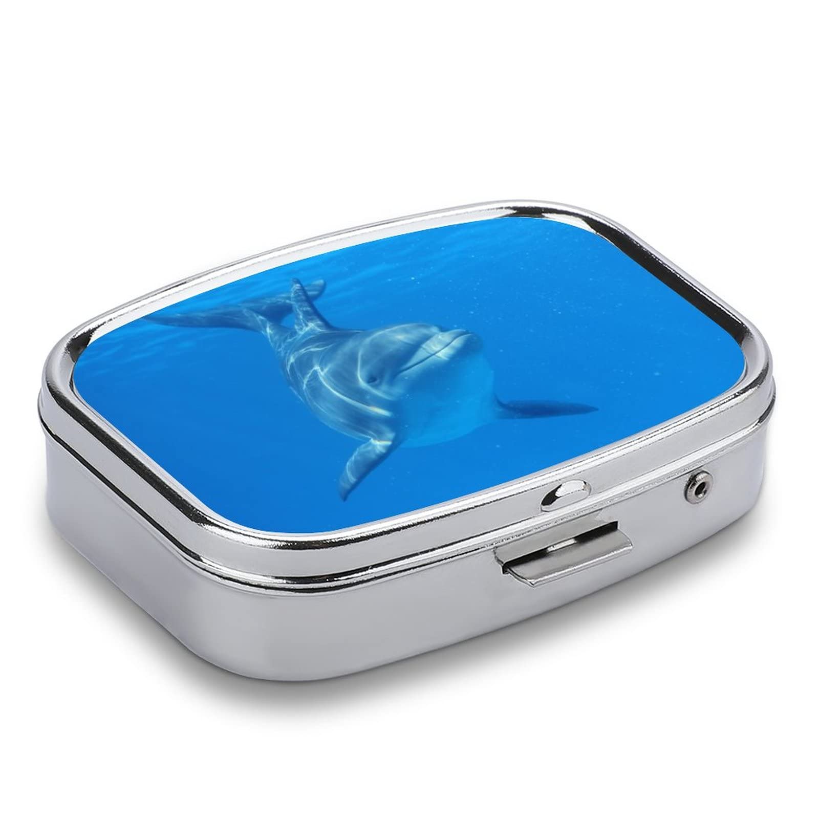 Gestor Diario De Pastillas Delfín Bajo El Agua Pastillero Decorativo Con Caja De Regalo-Medicina De Moda