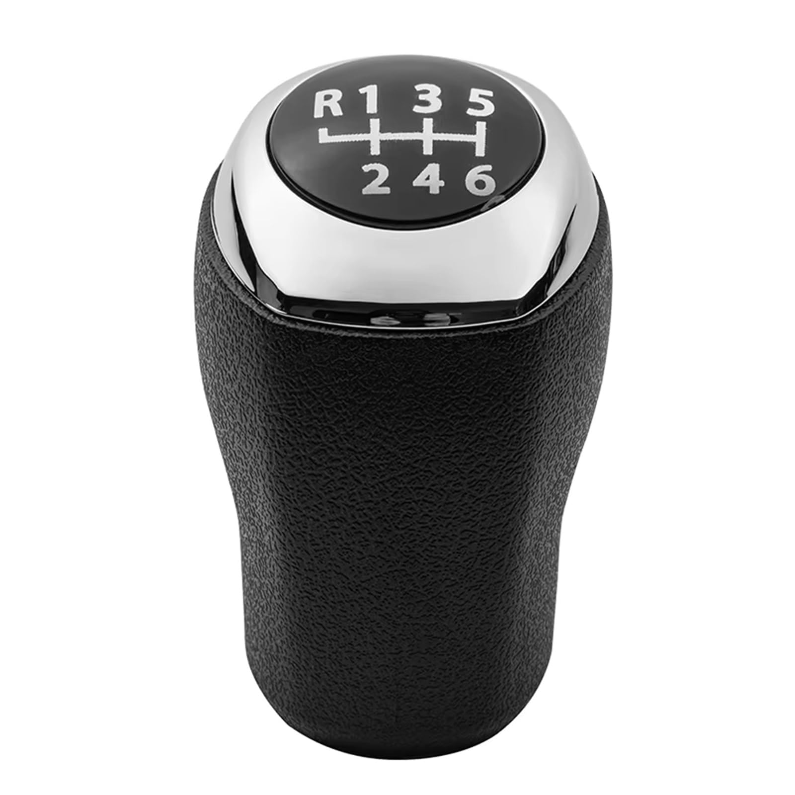 Wsbojxth One Color Gear Stick Compatible With Hyundai For Elantra Gt For Accent For Solaris For Avante Md For I30 Mt Gear Shift Knob Lever Shifter Handball Stick(Chrome Bright 6Speed)