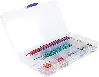FUNOMOCYA 560pcs 14 Premium Jumper Electronic Kits 14 Lengths Jumper Wire Breadboard Wire Electric Wire Set