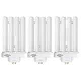 CFML27VLX Replacement Bulb for Verilux CFML27VLX 27 Watt Fluorescent Bulb&comma; Natural Daylight&comma;4-Pin GX10Q-4 Base&comma; 6500K Daylight&comma; 3 Pack