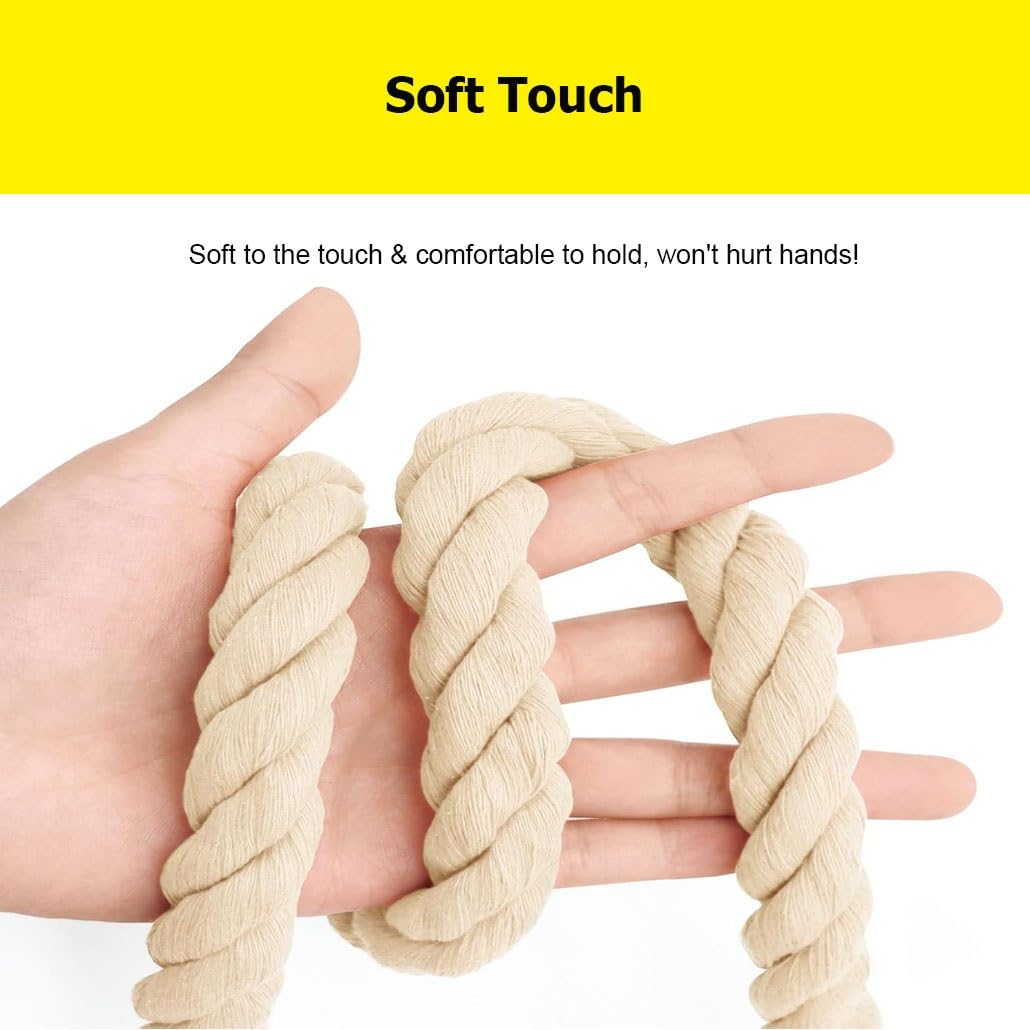 Cuerda de poliéster, 3 hebras trenzadas, 1/2-1 pulgada de diámetro, 10-100 m de longitud para manualidades y decoración, duradera y versátil
