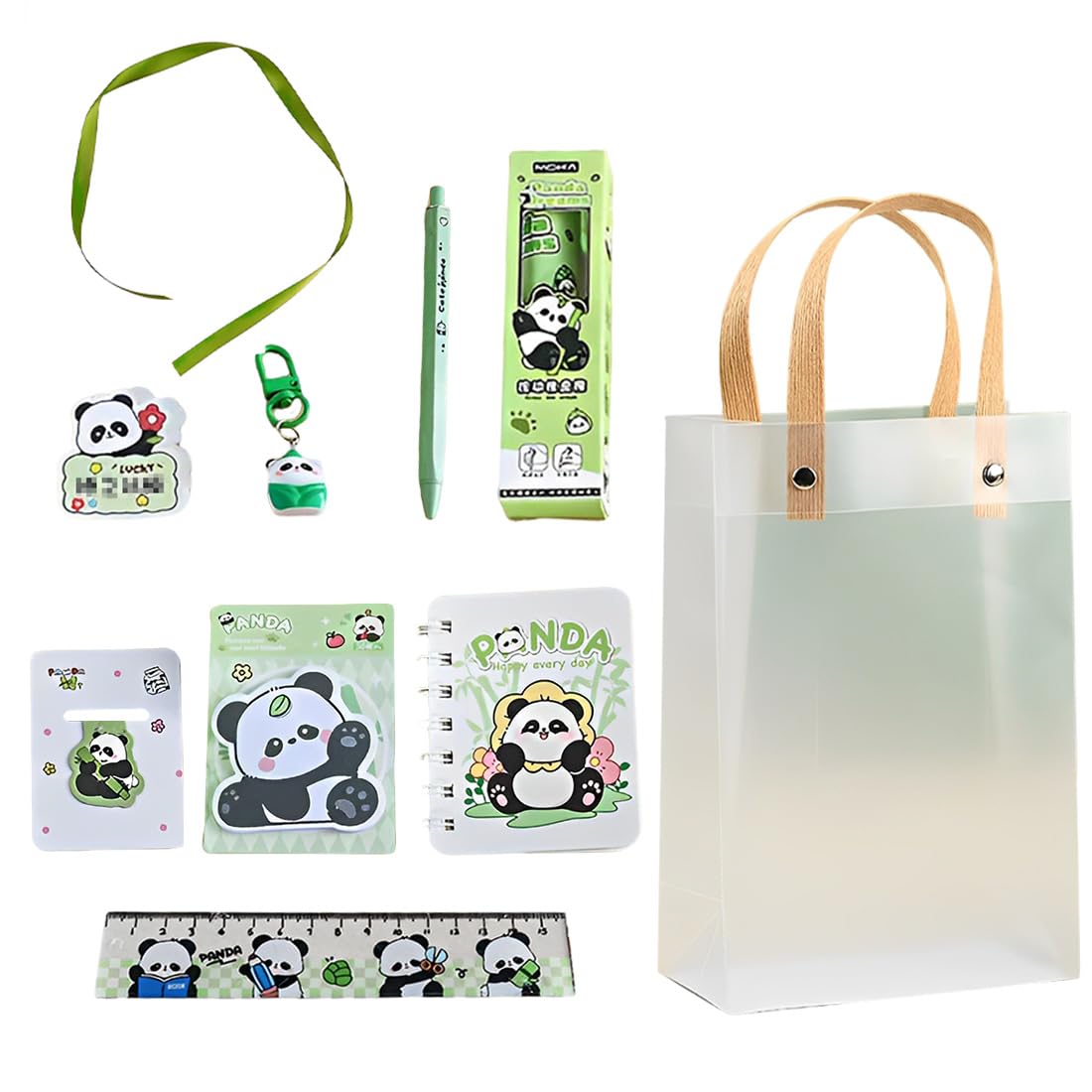 Crayons à papier HB anti-casse avec trousse panda pour éviter de perdre ses fournitures