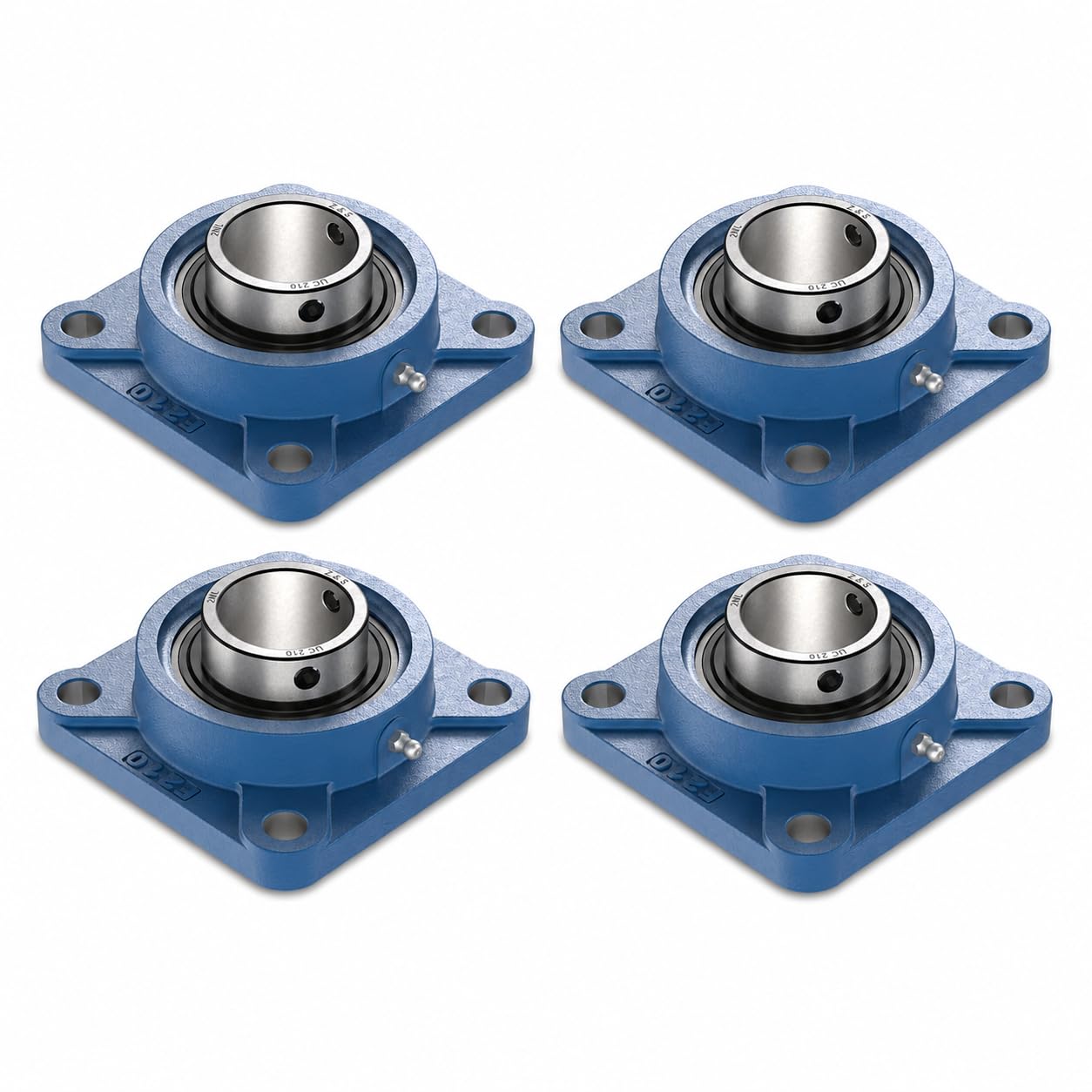 4 cuscinetti UCF 210 foro 50 mm 4 fori flangia Y unità di cuscinetti UCF210 [Z&S]