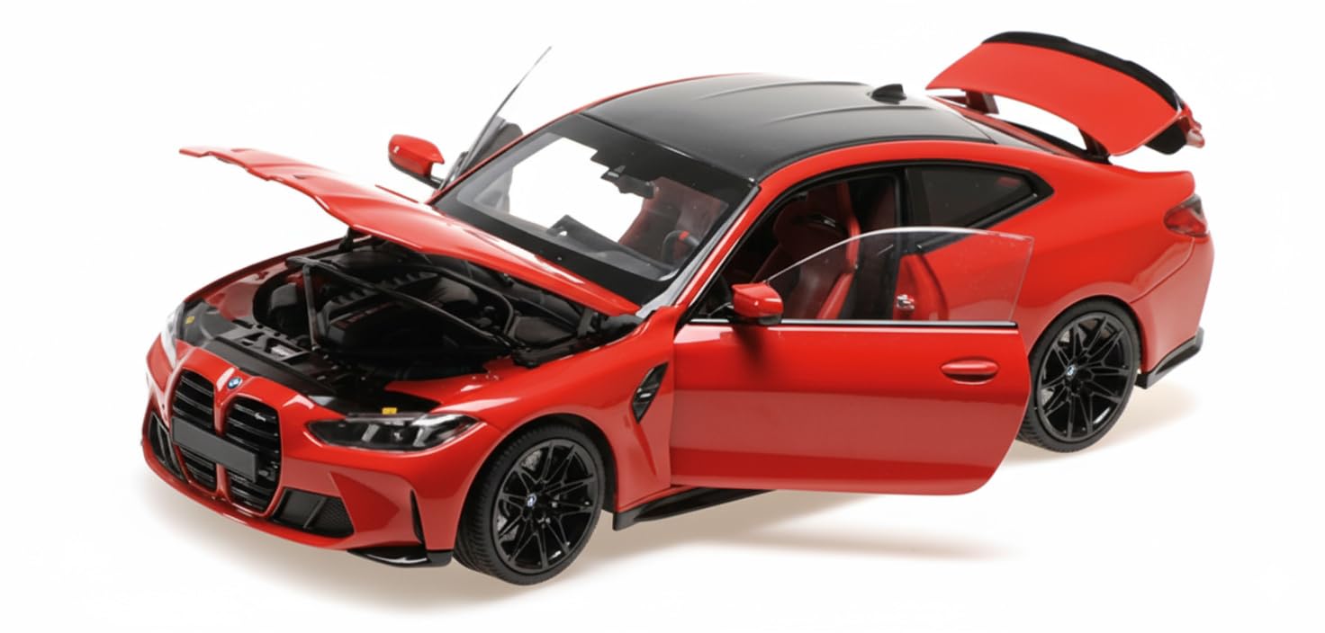 Amazon | ミニチャンプス 1/18 BMW M4-2024 - レッドメタリック