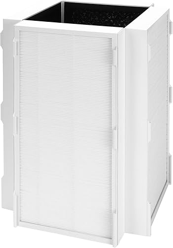 1 paquete de filtro de repuesto CAP-1000 True HEPA compatible con purificador Cuisinart CAP-1000FPK, filtración 3 en 1