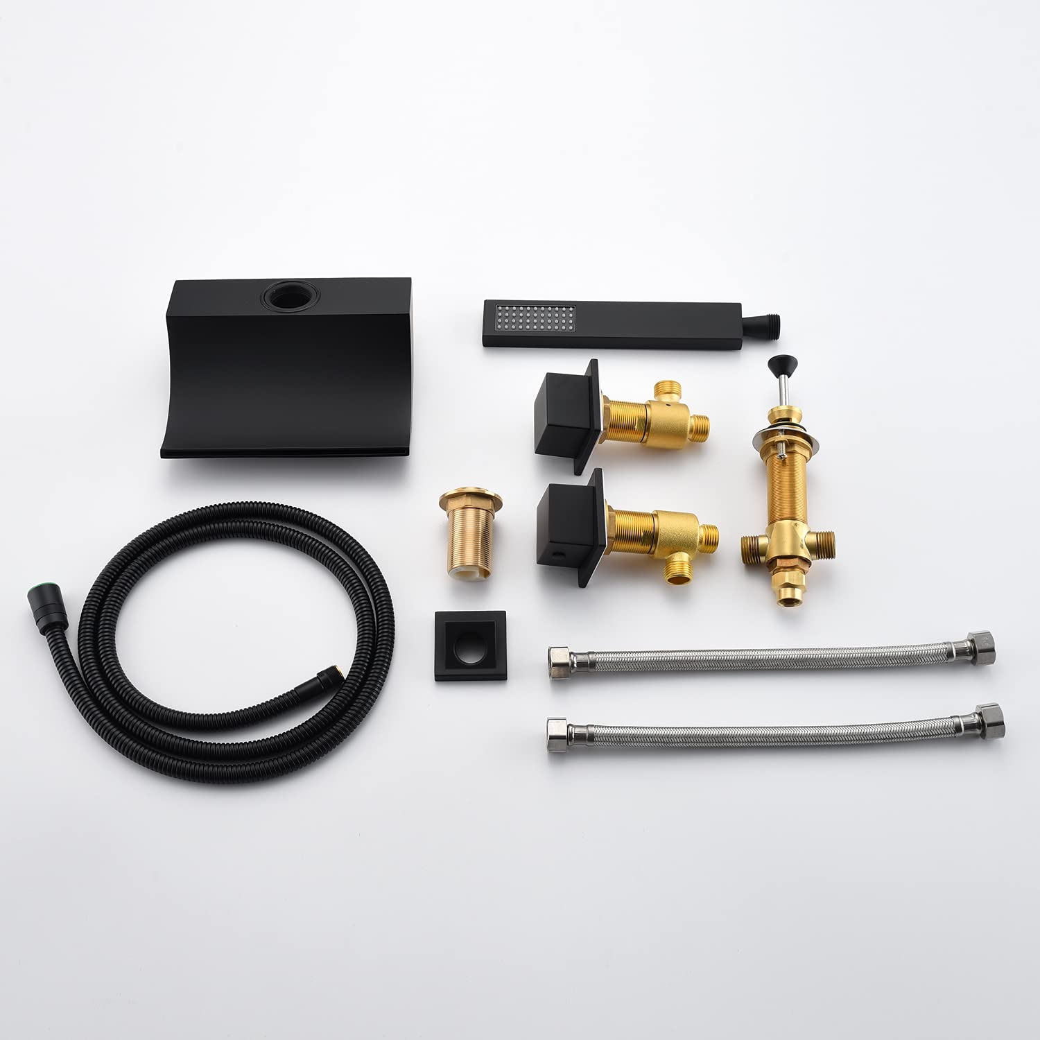 Bateria wannowa rzymska S2141DW + bateria łazienkowa S1412-MG