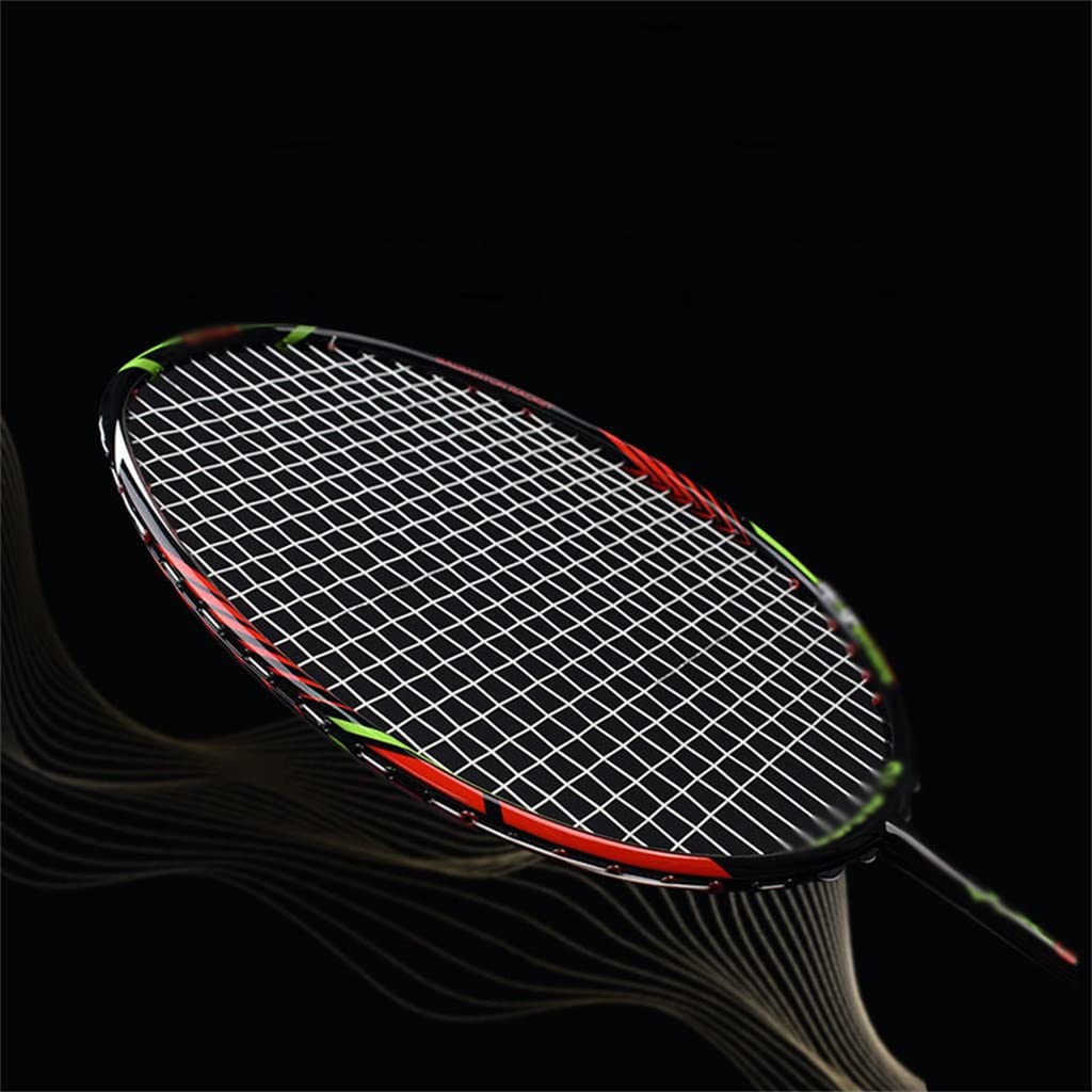 7U Badminton Racket Carbon Fiber -light 67g Broken Wind Frame Offensive and Defensive Adult Racket