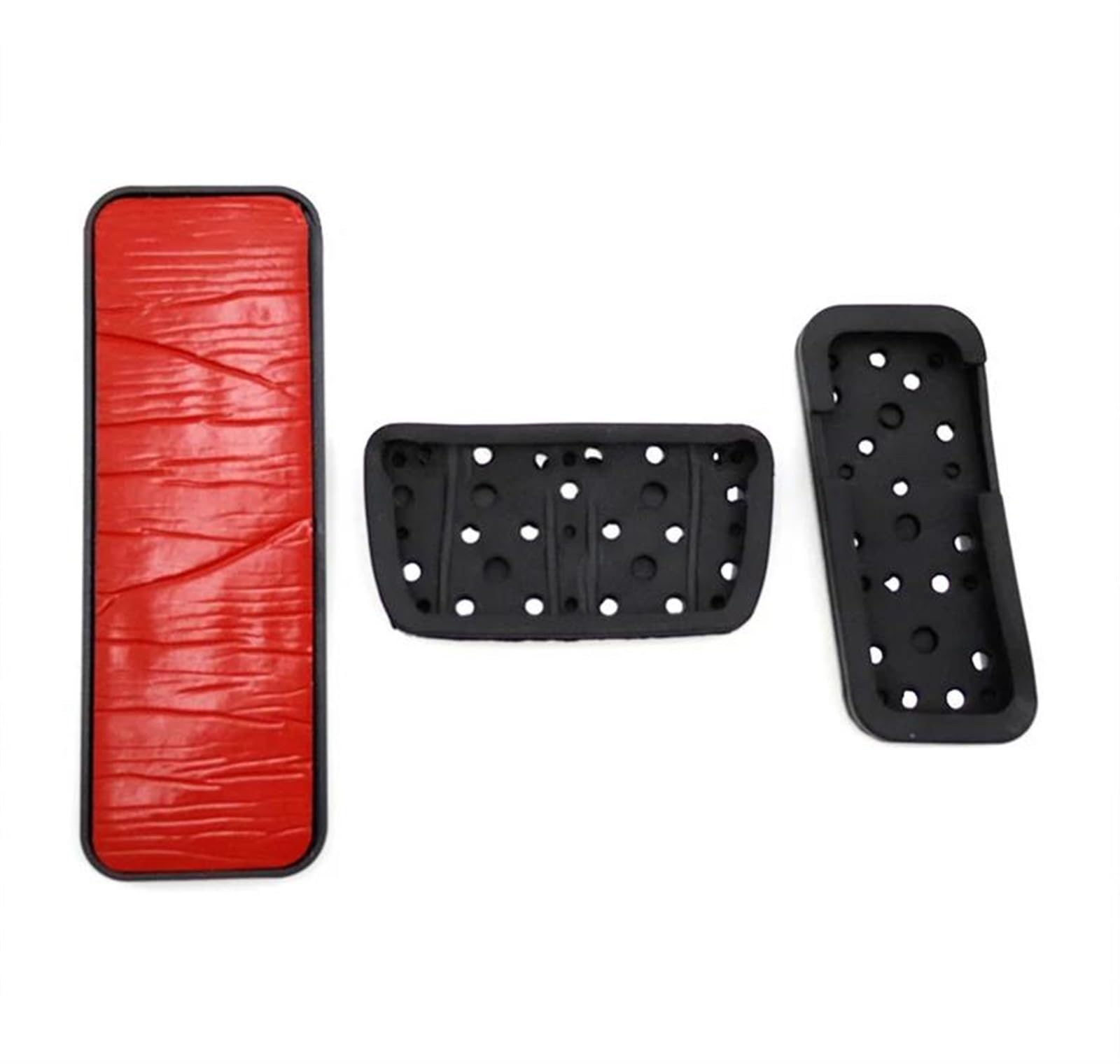 Pédales Antidérapantes En Aluminium Pour Subaru Outback (2014-2021) Et Legacy (2015-2021) - Noir, Kit 3 Pièces (MT) - Accélérateur Et Frein