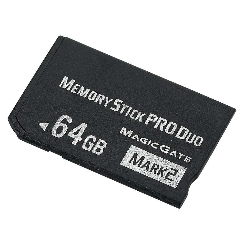 Scheda di memoria Memeory Stick Pro Duo (Mark2) ad alta velocità, 64 GB, compatibile con Sony PSP1000, 2000, 3000, scheda di memoria per fotocamera