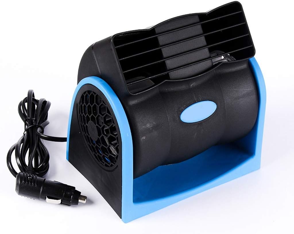 Aire Acondicionado Portatil Refrigeradores evaporativos Coche 12V, 24V Aire acondicionado sin incapacidad Ventilador Mute Coche Ventilador eléctrico Súper potente velocidad Ajustable Turbo Ventilador