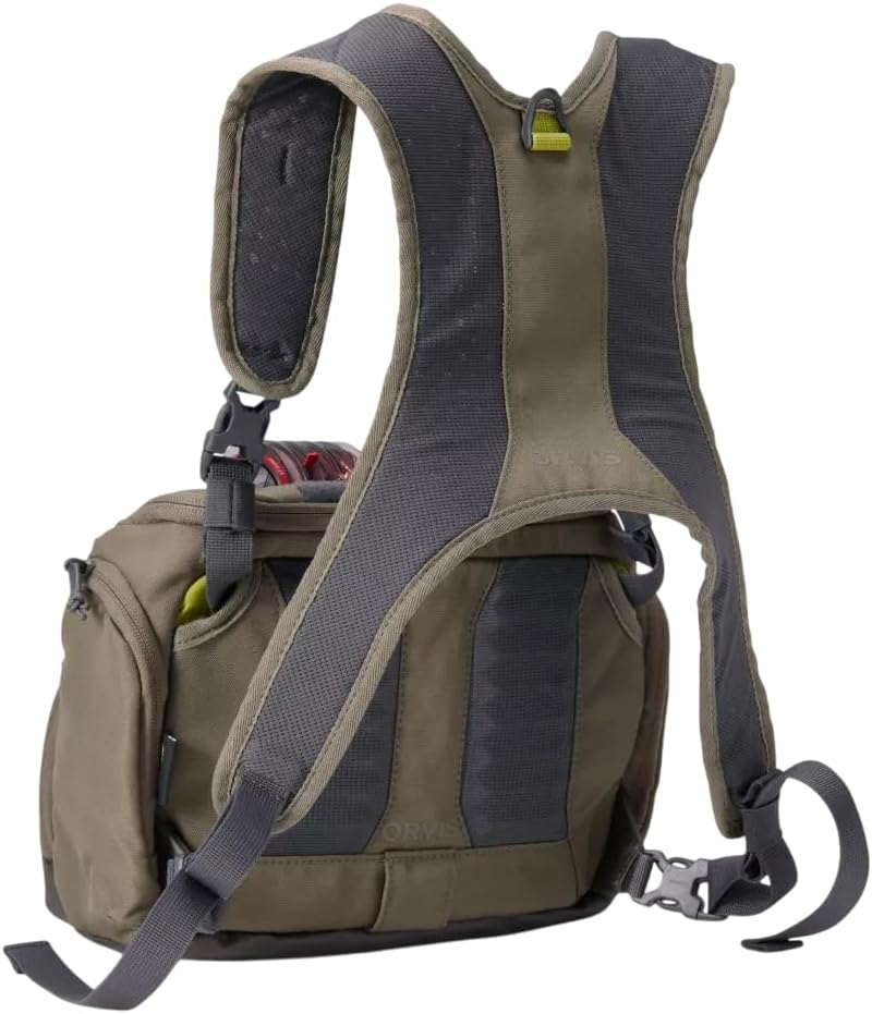 Orvis Chest Fly-Fishing Pack, Dusty Olive - One Size