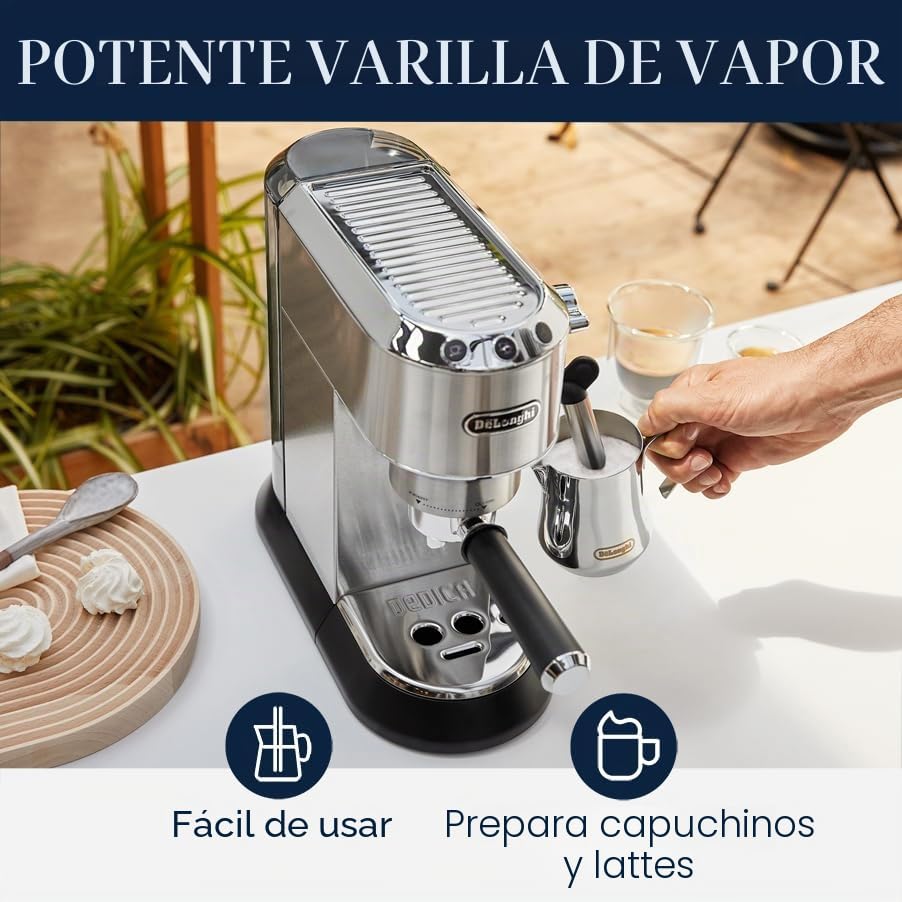 De'Longhi EC680M Espresso, acero inoxidable, plateado : Amazon.es