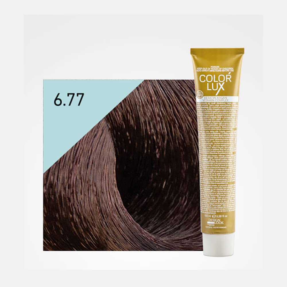 DESIGN LOOK Tinte Color Lux 9.00 Rubio CLARÍSIMO Intenso 100ML, Estandar — view 11