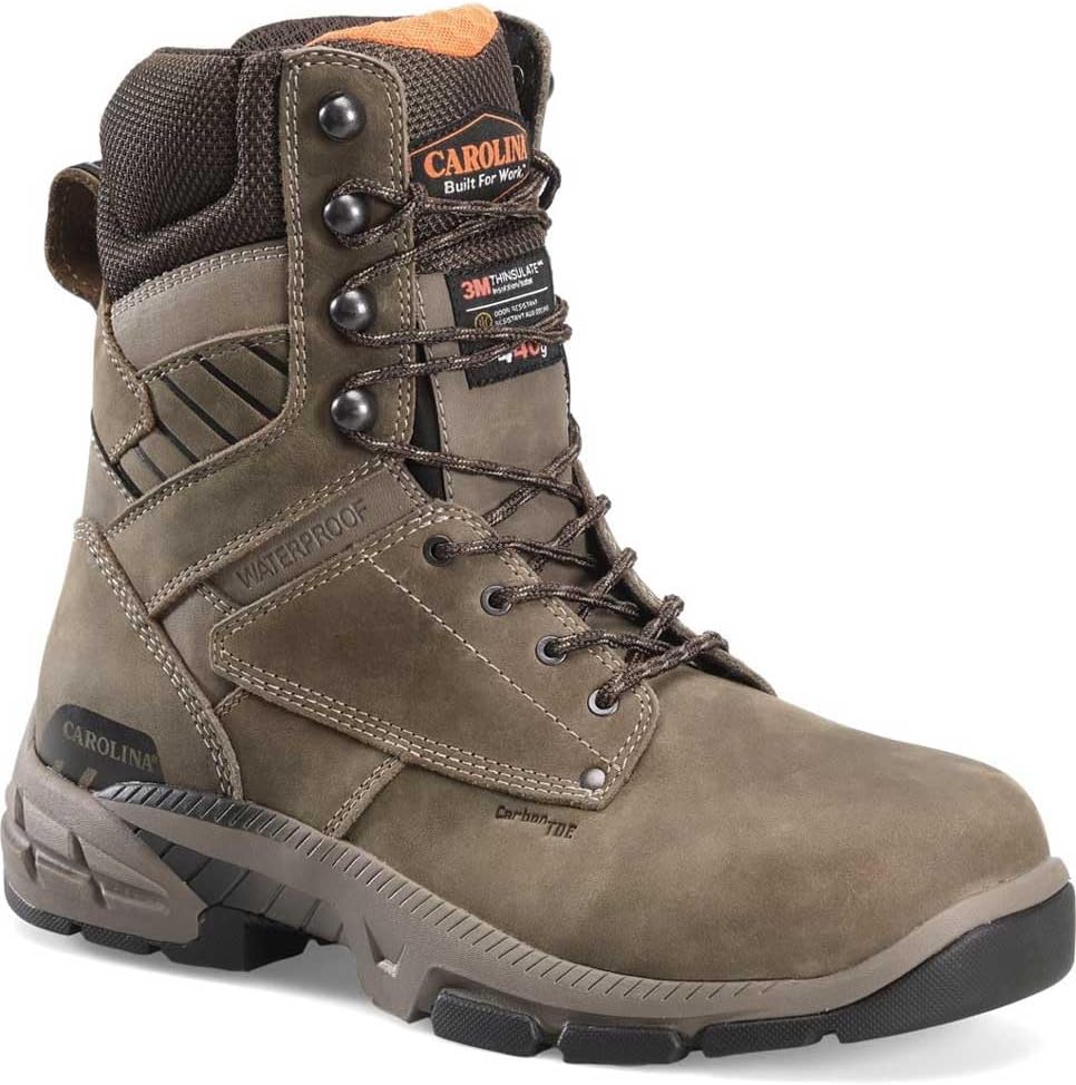 Carolina DUKE 8" CARBON COMPOSITE TOE INSULATED WATERPROOF WORK BOOT