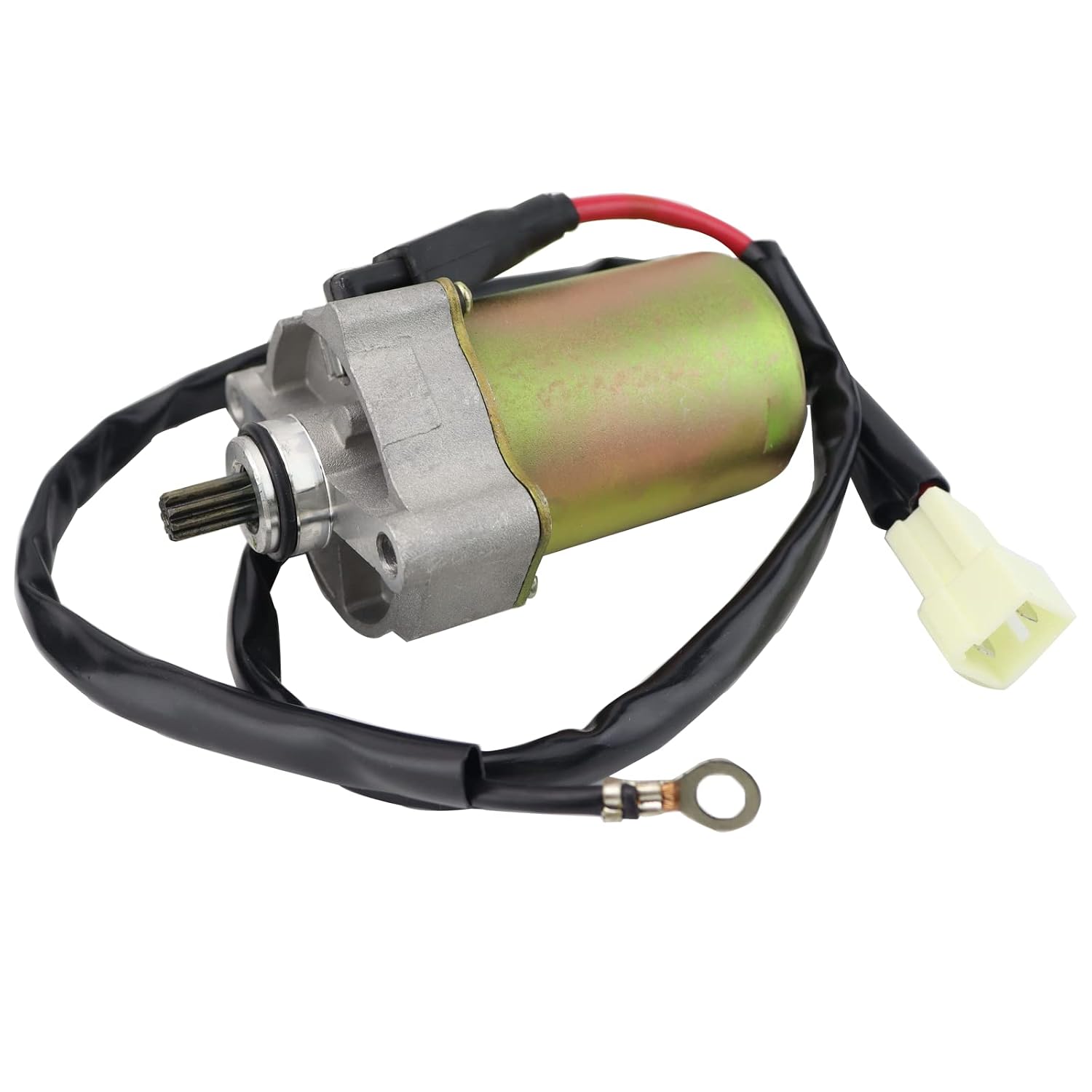 Starter Motor & Solenoid Relay for Polaris ATV Outlaw 90 Sportsman 90 2007-2016/Outlaw 110 Sportsman 110 2016-2022 0453478 0454952