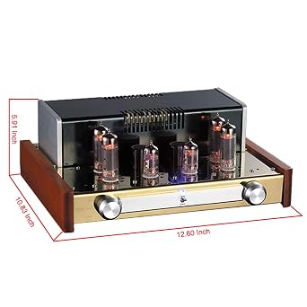 Yaqin MC-84L Stereo Vacuum Tube Push-Pull Integrated Amplifier,Output Power12Wx2,Tubes 6P14x4pcs 12AX7Bx2pcs, AC 115V or AC 230V