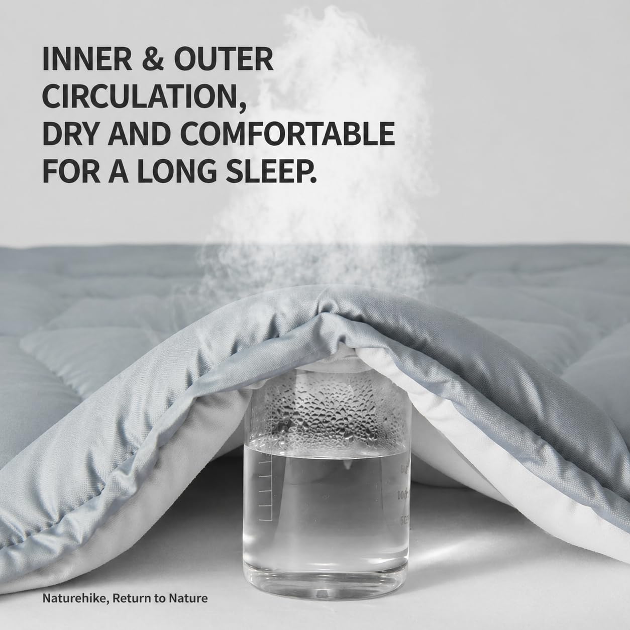 Naturehike Saco de dormir de camping – 3 estaciones clima cálido y fresco – verano, primavera, otoño, ligero, impermeable para adultos y niños – equipo de camping, viajes y al aire libre