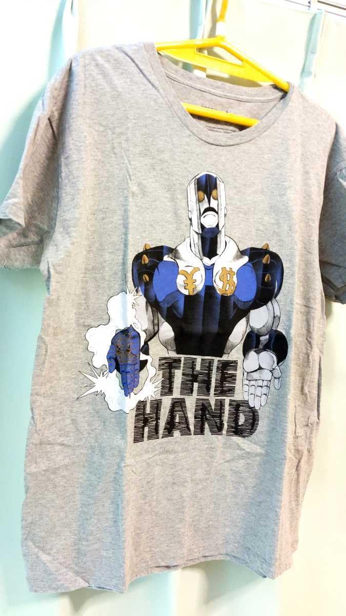 Amazon.co.jp: ultra-violence×JOJO TシャツTHE HAND虹村億泰 スタンド 