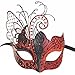 Red/Black Flying Butterfly Women Venetian Masks For Masquerade Mask