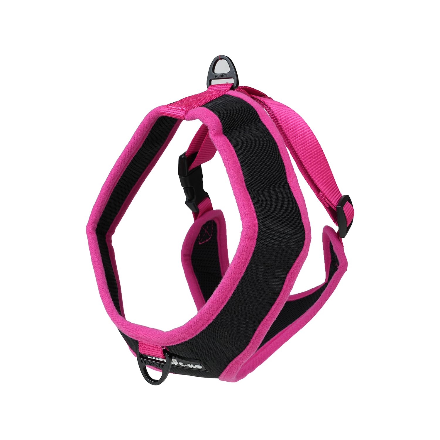 Emily Pets Dog Harness No Choke Over-The-Head Triple Layered Breathable Mesh Adjustable Chest Belt and Quick-Release Buckle, Pink, L (B0DFHK8ZQQ) Amazon Price History, Amazon Price Tracker