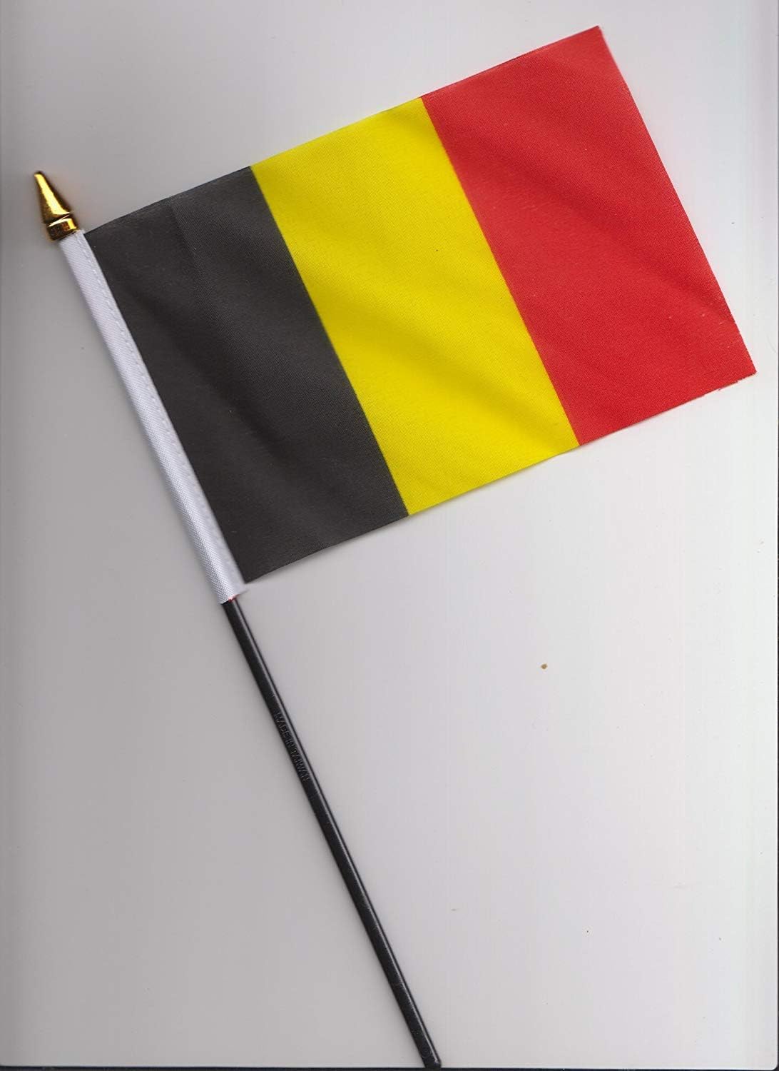 Belgium Hand Flag 25cm