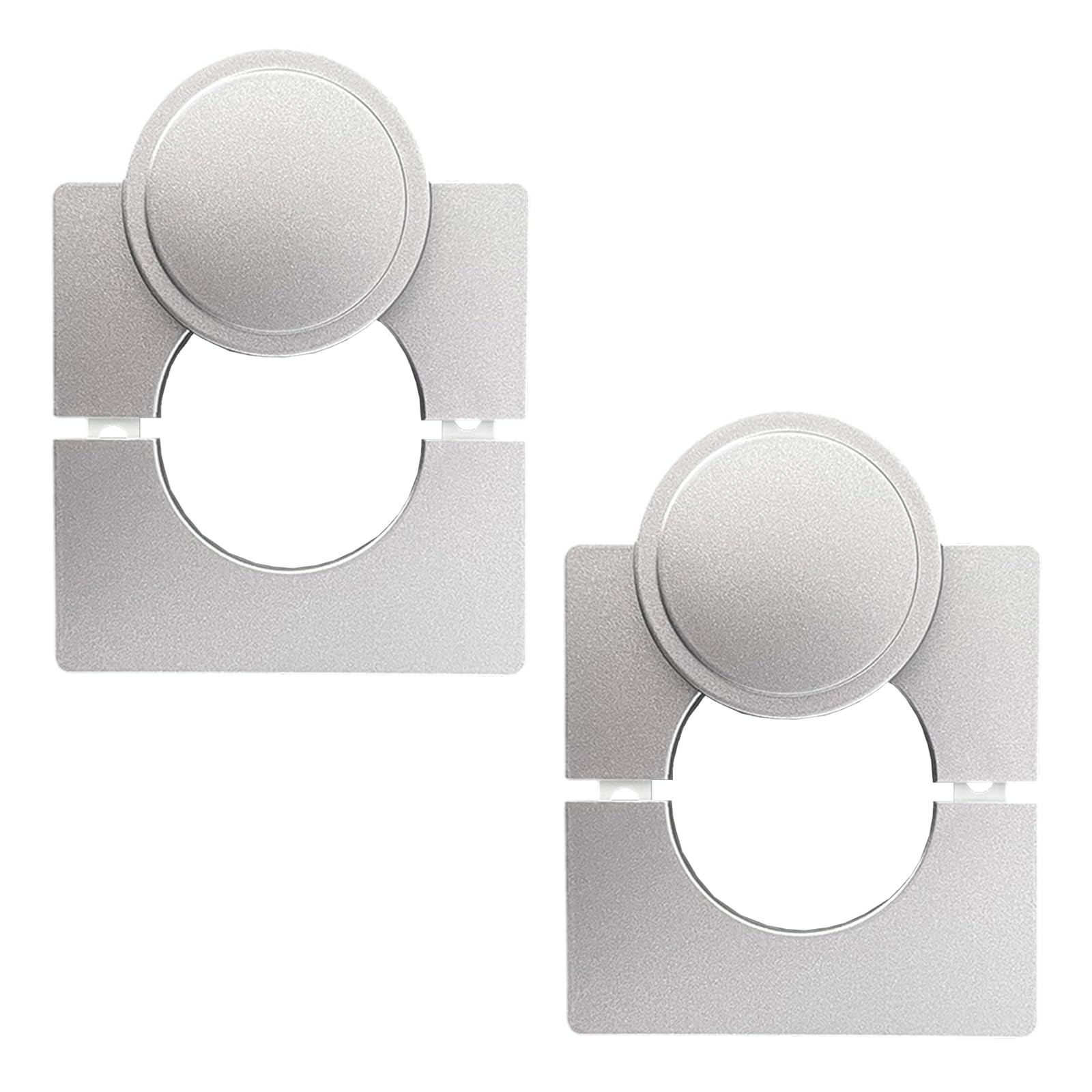 hogtnd 100x100mm Wall Hole Cover Plate for Hiding Unsightly Air Conditioning Pipe Openings Modern Decoration Accessories Dustproof Wall Cover