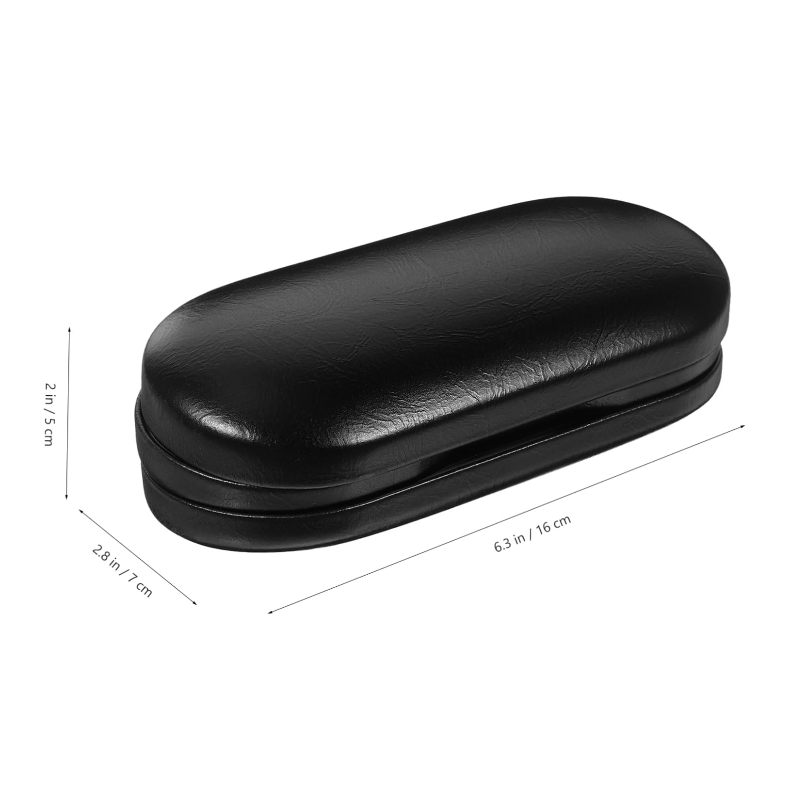 SHERCHPRY 4 Sätze Lagen Brillenbox für Reisen Tragbarer Brillenorganizer Stylische und Elegante Aufbewahrungslösung für Brillen Robustes PU Material für Brillenträger und Sonnenbrillen