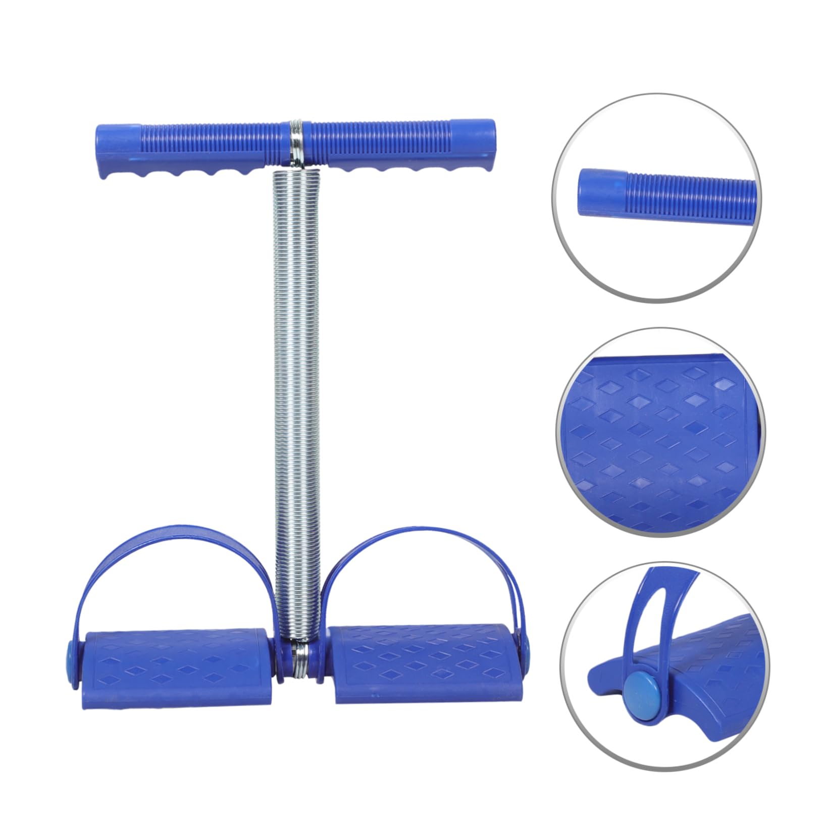 BESPORTBLE Bauchmuskeltrainer zur Bauchmuskulaturformung Blauer aus Pp Pe und Stahl mit Stabilem Design und Unterstützung Beim Aufrichten für Effektives Heimtraining