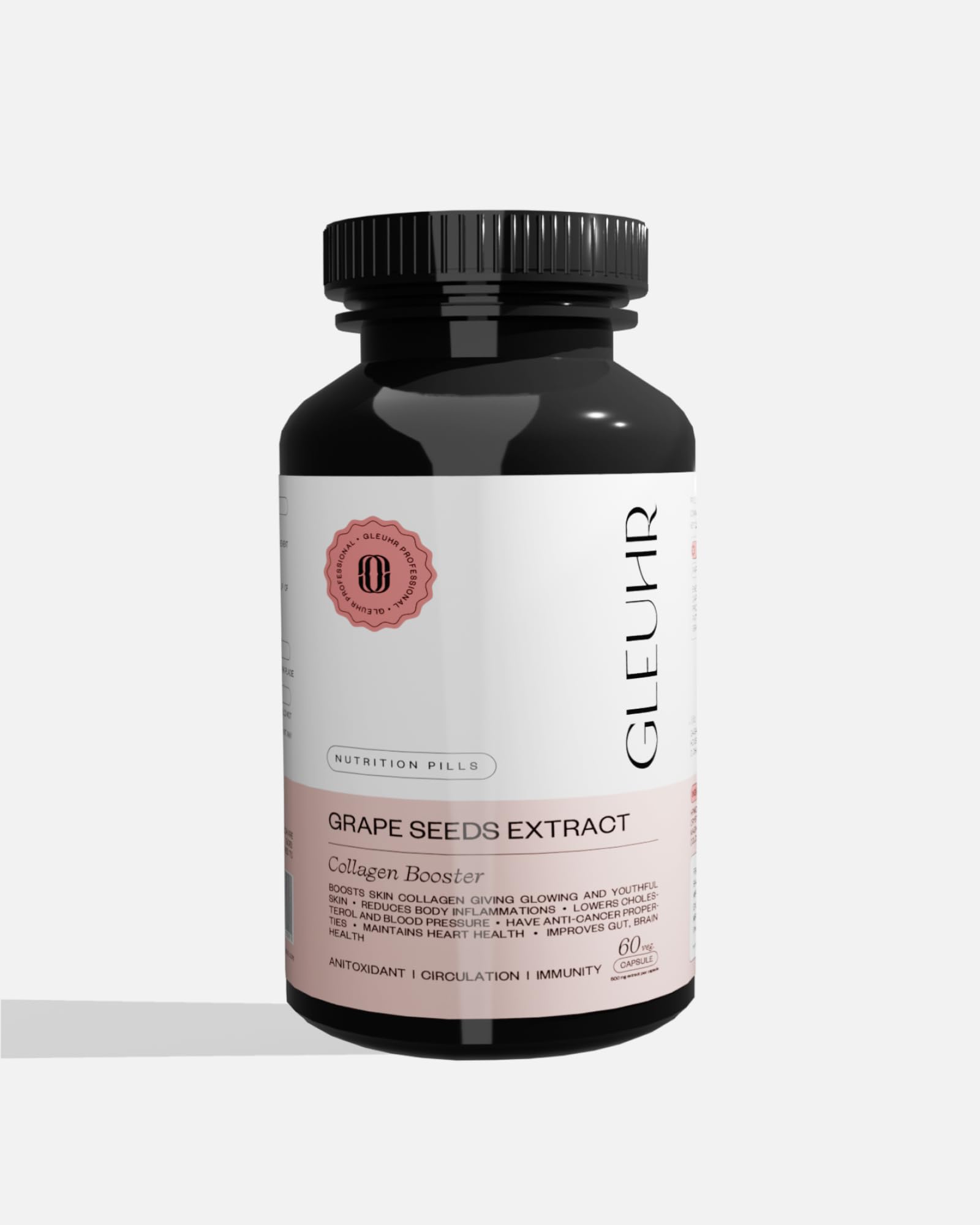 Grape Seed Extract Capsules | Antioxidant Supplement | 60 Capsules | 60 Capsules, Antioxidant Support-image-45