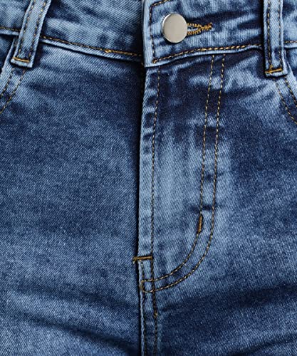 Image of Urbano Fashion Women's Boyfriend Fit Washed Jeans