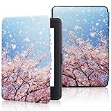 GUKSRASO Hülle für 6 Zoll Kindle Voyage (2014 Modell: NM460GZ) - PU-Schutzhülle mit Automatischer Schlaf-/Wachfunktion