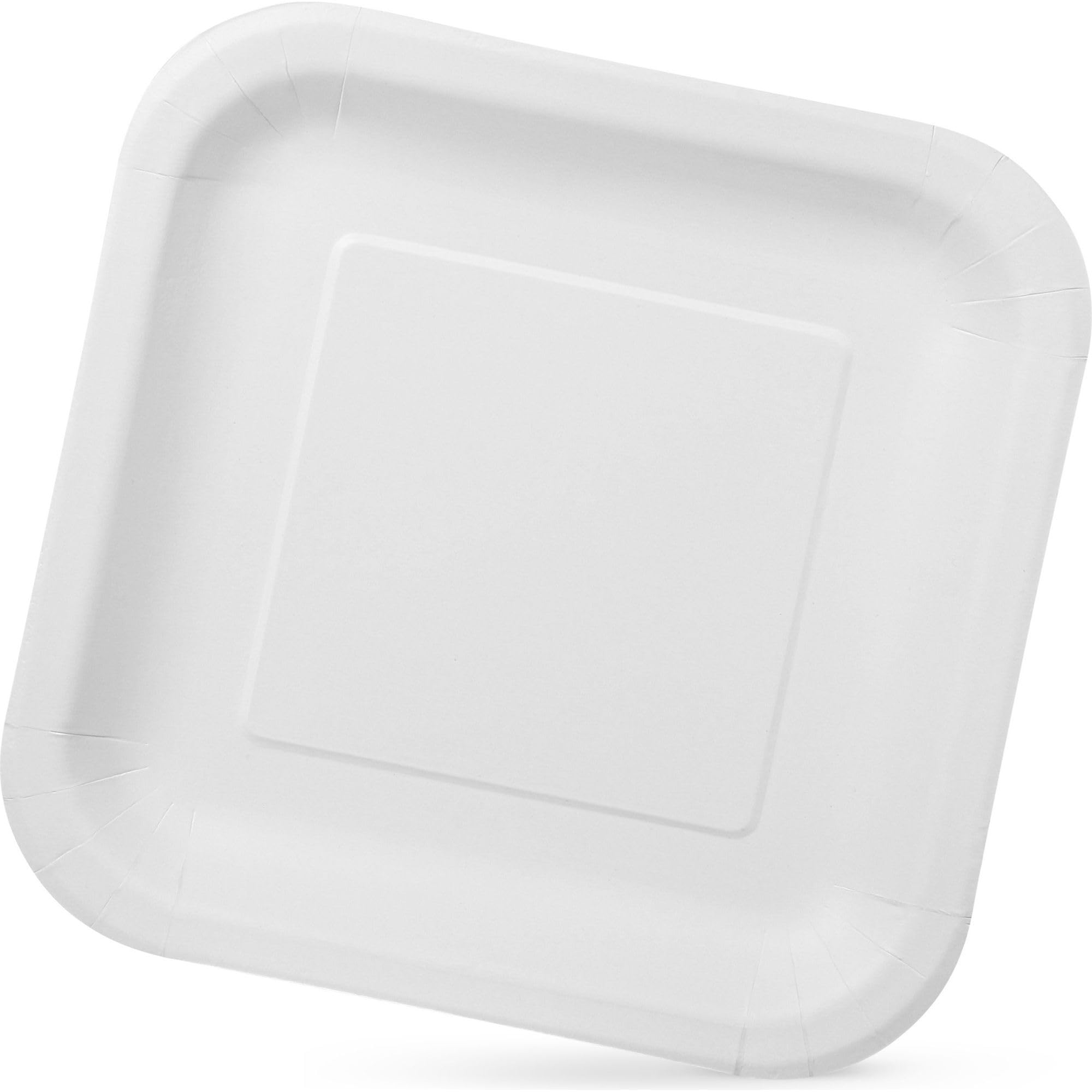 Algon | Set de 432 platos desechables – Platos Desechables Tamaño 26 cm Resistentes y ecológicos, ideales para fiestas, eventos y reuniones