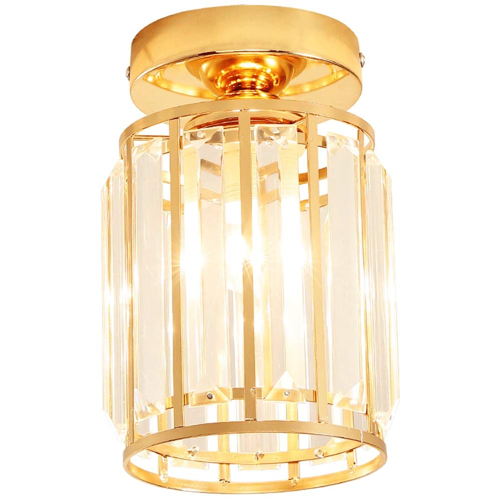 SXECAEPS Modern creative chandelier Round Restaurant Kitchen Pendant Light Bedroon Ceiling Lamp Glass Corridor Aisle Lighting Minimalist Stairwell Simple Single Porch Hall (Color : A)