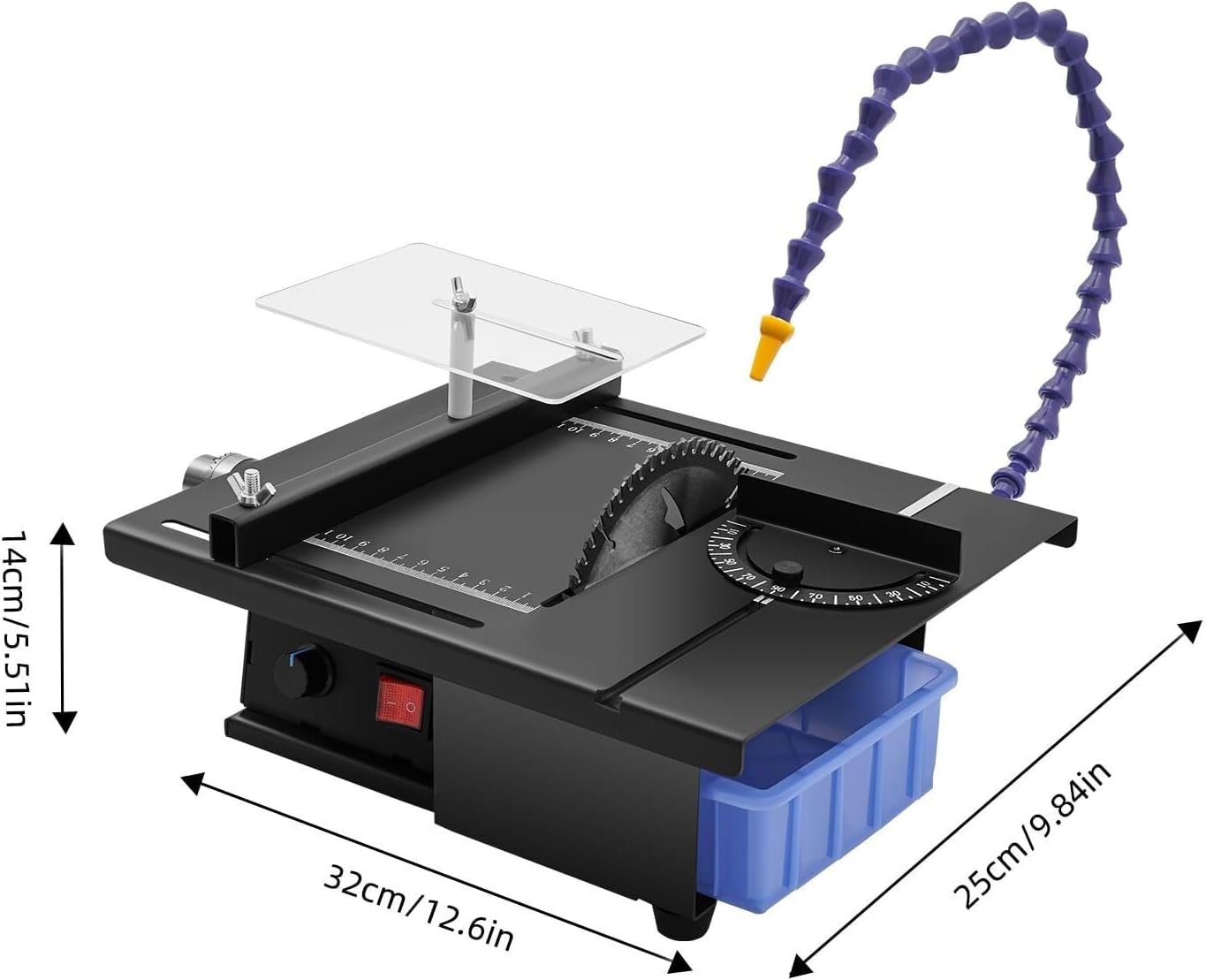 1850W ミニテーブルソー、多機能小型テーブルソー、工芸用、角度と速度調節可能、ポータブルデスクトップテーブルソー、木材、翡翠、ア