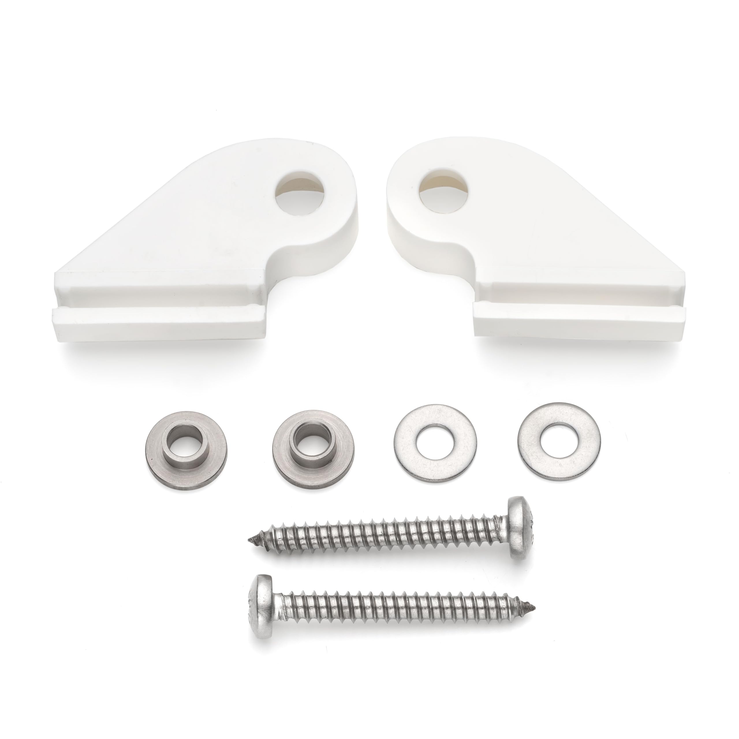 Shower Part (White) Set Of 2 Shower Door Guides Sp11