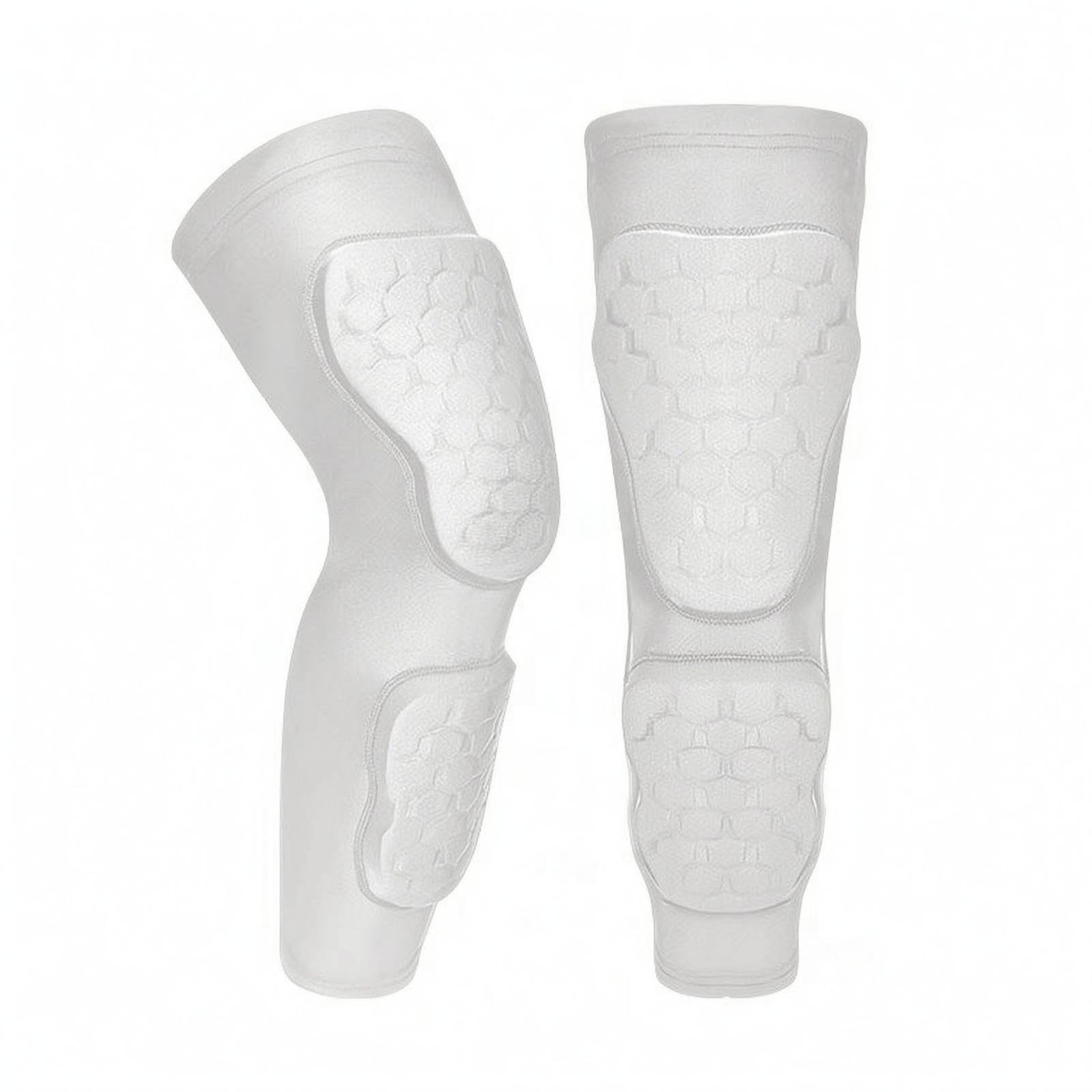 Knee and Shin Guard Breathable Children's Knee Guard Sports Gear White XL-image-41