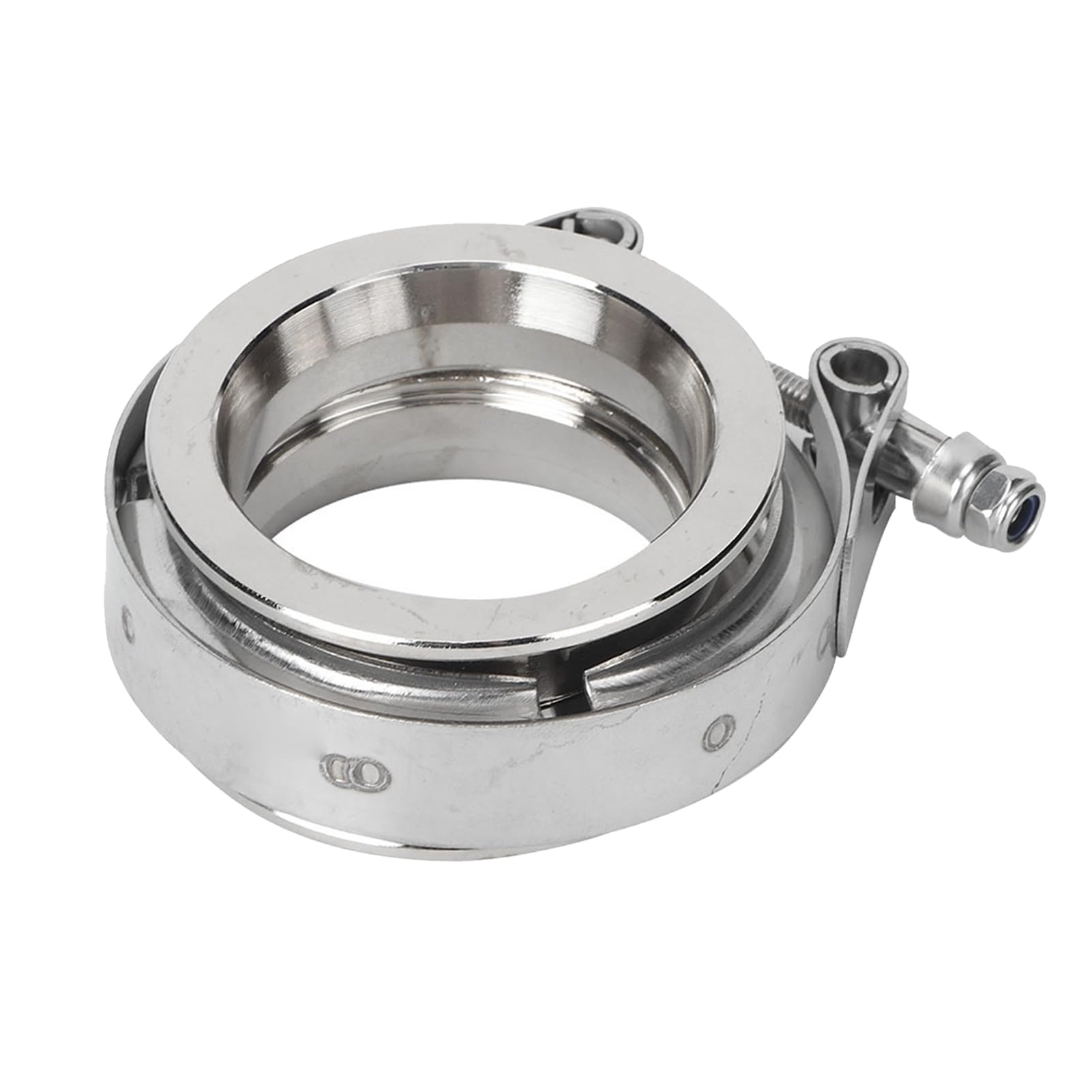 Kit di fascette a V in acciaio inossidabile per la modifica del tubo di scarico 'automobile (2,5 pollici-63 mm)